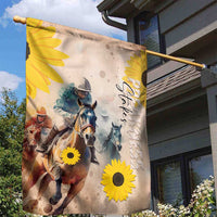 Preakness Horse Racing Garden Flag Run for the Black Eyed Susans