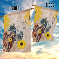 Preakness Horse Racing Garden Flag Run for the Black Eyed Susans