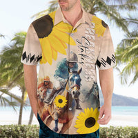 Personalized Preakness Horse Racing Hawaiian Shirt Run for the Black Eyed Susans