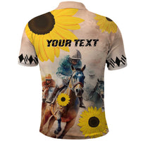Personalized Preakness Horse Racing Polo Shirt Run for the Black Eyed Susans