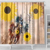 Preakness Horse Racing Shower Curtain Run for the Black Eyed Susans