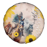Preakness Horse Racing Spare Tire Cover Run for the Black Eyed Susans