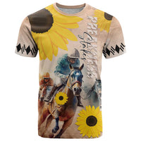 Personalized Preakness Horse Racing T Shirt Run for the Black Eyed Susans