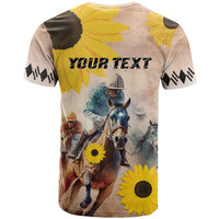 Personalized Preakness Horse Racing T Shirt Run for the Black Eyed Susans