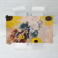 Preakness Horse Racing Tablecloth Run for the Black Eyed Susans