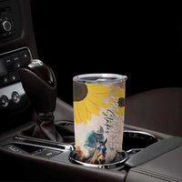 Personalized Preakness Horse Racing Tumbler Cup Run for the Black Eyed Susans