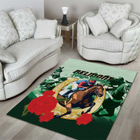 Belmont Horse Racing Area Rug The Test of the Champion