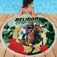 Belmont Horse Racing Beach Blanket The Test of the Champion