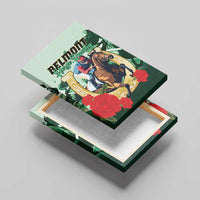 Belmont Horse Racing Canvas Wall Art The Test of the Champion