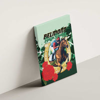 Belmont Horse Racing Canvas Wall Art The Test of the Champion
