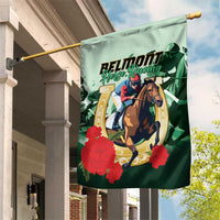 Belmont Horse Racing Garden Flag The Test of the Champion