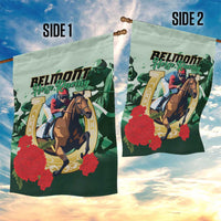 Belmont Horse Racing Garden Flag The Test of the Champion
