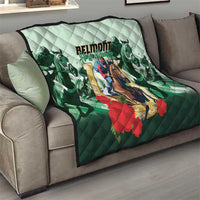 Belmont Horse Racing Quilt The Test of the Champion
