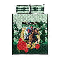 Belmont Horse Racing Quilt Bed Set The Test of the Champion