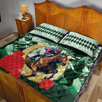 Belmont Horse Racing Quilt Bed Set The Test of the Champion