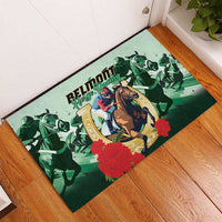 Belmont Horse Racing Rubber Doormat The Test of the Champion