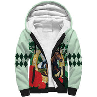 Personalized Belmont Horse Racing Sherpa Hoodie The Test of the Champion