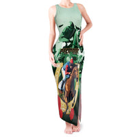 Personalized Belmont Horse Racing Tank Maxi Dress The Test of the Champion