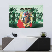 Belmont Horse Racing Tapestry The Test of the Champion