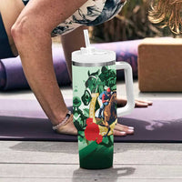 Personalized Belmont Horse Racing Tumbler With Handle The Test of the Champion