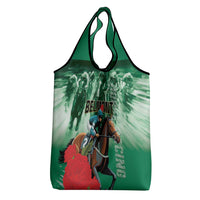 Belmont Horse Racing Grocery Bag Run for the Carnations
