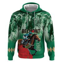 Personalized Belmont Horse Racing Hoodie Run for the Carnations