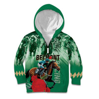 Personalized Belmont Horse Racing Kid Hoodie Run for the Carnations