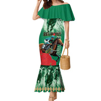 Personalized Belmont Horse Racing Mermaid Dress Run for the Carnations