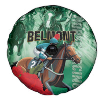 Belmont Horse Racing Spare Tire Cover Run for the Carnations