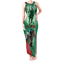 Personalized Belmont Horse Racing Tank Maxi Dress Run for the Carnations