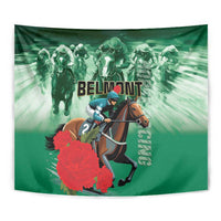 Belmont Horse Racing Tapestry Run for the Carnations