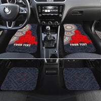 Georgia Independence Day Car Mats Holy Trinity Cathedral of Tbilisi - Wonder Print Shop