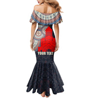 Georgia Independence Day Family Matching Mermaid Dress and Hawaiian Shirt Holy Trinity Cathedral of Tbilisi - Wonder Print Shop