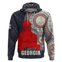 Georgia Independence Day Hoodie Holy Trinity Cathedral of Tbilisi - Wonder Print Shop
