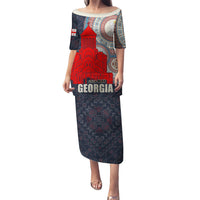 Georgia Independence Day Puletasi Holy Trinity Cathedral of Tbilisi - Wonder Print Shop