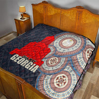 Georgia Independence Day Quilt Holy Trinity Cathedral of Tbilisi - Wonder Print Shop