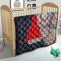 Georgia Independence Day Quilt Holy Trinity Cathedral of Tbilisi - Wonder Print Shop