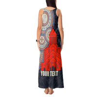 Georgia Independence Day Tank Maxi Dress Holy Trinity Cathedral of Tbilisi - Wonder Print Shop