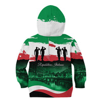 Italy Republic Day Kid Hoodie Festa della Repubblica - Wonder Print Shop