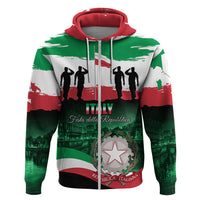 Italy Republic Day Zip Hoodie Festa della Repubblica - Wonder Print Shop