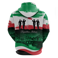 Italy Republic Day Zip Hoodie Festa della Repubblica - Wonder Print Shop