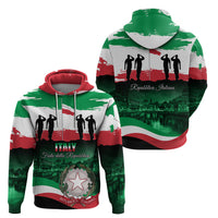 Italy Republic Day Zip Hoodie Festa della Repubblica - Wonder Print Shop