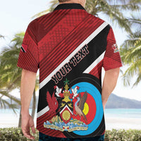 Personalized Trinidad and Tobago Archery Hawaiian Shirt Archery On The Move