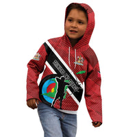 Personalized Trinidad and Tobago Archery Kid Hoodie Archery On The Move