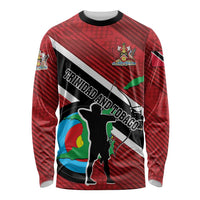 Personalized Trinidad and Tobago Archery Long Sleeve Shirt Archery On The Move