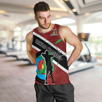Personalized Trinidad and Tobago Archery Men Tank Top Archery On The Move