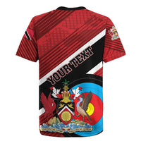 Personalized Trinidad and Tobago Archery Rugby Jersey Archery On The Move