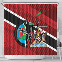 Trinidad and Tobago Archery Shower Curtain Archery On The Move