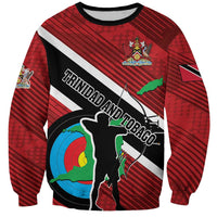 Personalized Trinidad and Tobago Archery Sweatshirt Archery On The Move