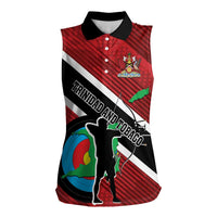 Personalized Trinidad and Tobago Archery Women Sleeveless Polo Shirt Archery On The Move